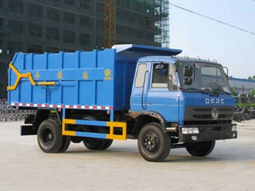 東風(fēng)145對接式<a href=http://qmmq.net.cn/ljc target=_blank class=infotextkey>垃圾車</a>出廠圖片